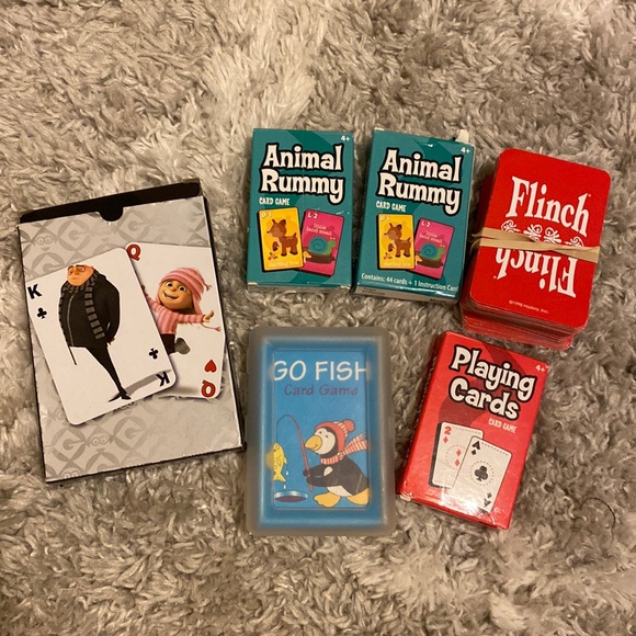 Playing Cards Bundle for kids or travel - Picture 1 of 7